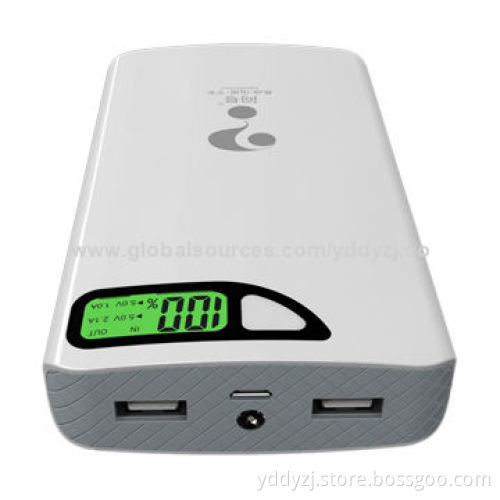 2014 LCD Display Power Banks, 13,000mAh Capacity, 5V/1.5A InputNew